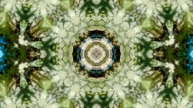 Soyut renkli Kaleidoscope hareketi