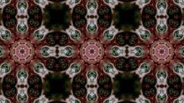 Soyut renkli Kaleidoscope hareketi