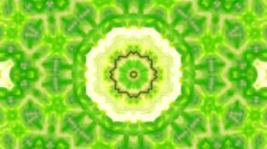 Soyut renkli Kaleidoscope hareketi