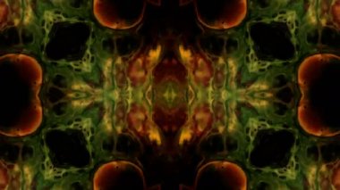 Soyut renkli Kaleidoscope hareketi