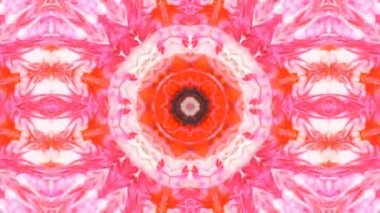 Soyut renkli Kaleidoscope hareketi