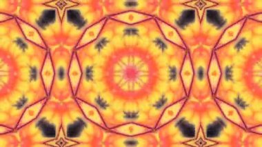 Soyut renkli Kaleidoscope hareketi