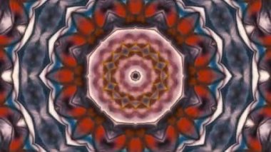 Soyut renkli Kaleidoscope hareketi