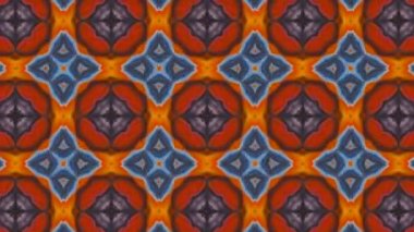 Soyut renkli Kaleidoscope hareketi