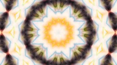 Soyut renkli Kaleidoscope hareketi