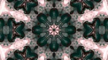 Soyut renkli Kaleidoscope hareketi