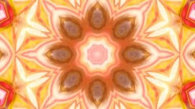 Soyut renkli Kaleidoscope hareketi