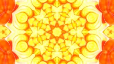 Soyut renkli Kaleidoscope hareketi