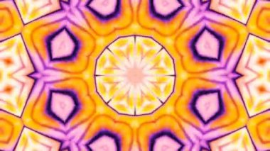 Soyut renkli Kaleidoscope hareketi