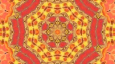 Soyut renkli Kaleidoscope hareketi