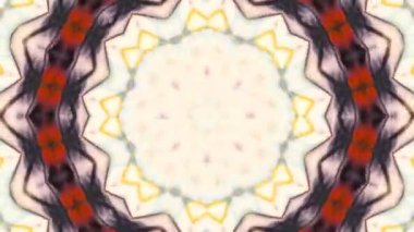 Soyut renkli Kaleidoscope hareketi