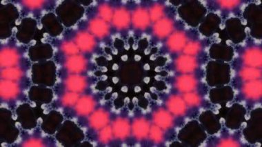 Soyut renkli Kaleidoscope hareketi
