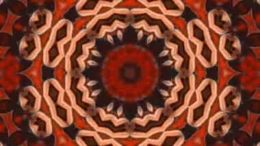 Soyut renkli Kaleidoscope hareketi