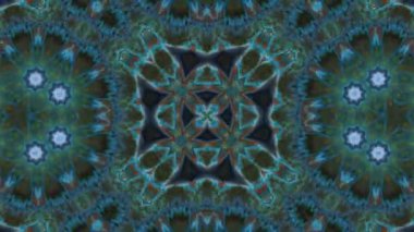 Soyut renkli Kaleidoscope hareketi