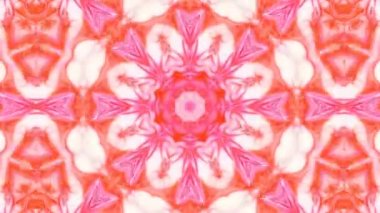 Soyut renkli Kaleidoscope hareketi