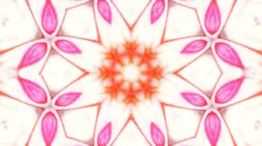 Soyut renkli Kaleidoscope hareketi