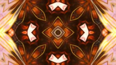Soyut renkli Kaleidoscope hareketi