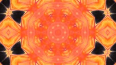 Soyut renkli Kaleidoscope hareketi