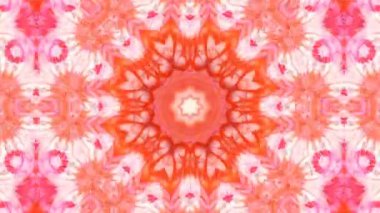 Soyut renkli Kaleidoscope hareketi