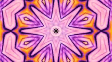 Soyut renkli Kaleidoscope hareketi