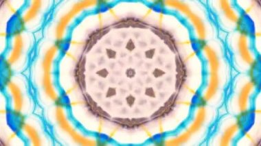 Soyut renkli Kaleidoscope hareketi