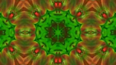 Soyut renkli Kaleidoscope hareketi