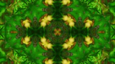 Soyut renkli Kaleidoscope hareketi