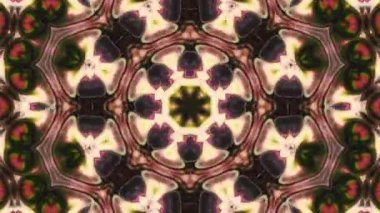 Soyut renkli Kaleidoscope hareketi