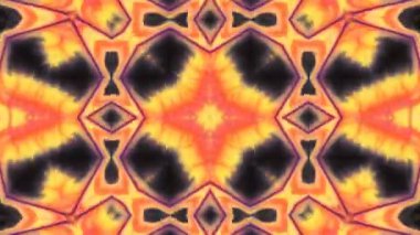 Soyut renkli Kaleidoscope hareketi