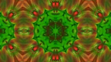 Soyut renkli Kaleidoscope hareketi
