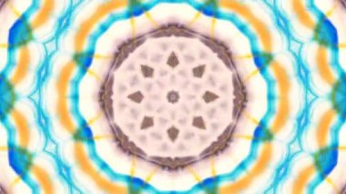 Soyut renkli Kaleidoscope hareketi