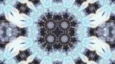 Soyut renkli Kaleidoscope hareketi