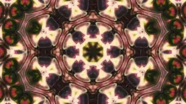 Soyut renkli Kaleidoscope hareketi