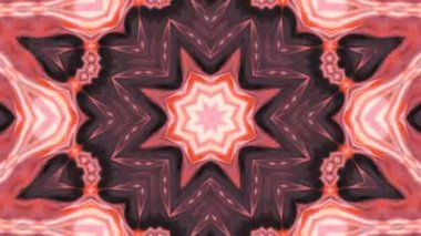 Soyut renkli Kaleidoscope hareketi