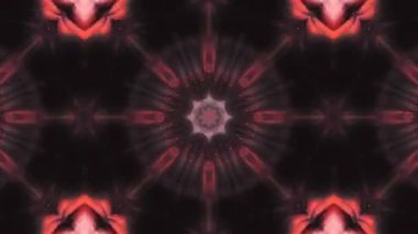 Soyut renkli Kaleidoscope hareketi