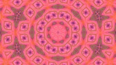 Soyut renkli Kaleidoscope hareketi