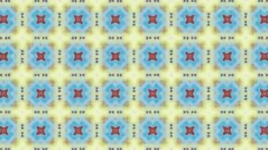 Soyut renkli Kaleidoscope hareketi