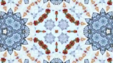 Soyut renkli Kaleidoscope hareketi