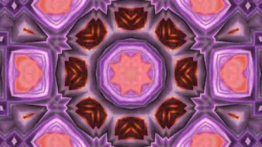 Soyut renkli Kaleidoscope hareketi
