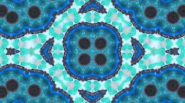 Soyut renkli Kaleidoscope hareketi