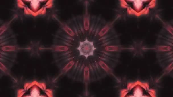 Abstract Colorat Kaleidoscop Mișcarea — Videoclip de stoc