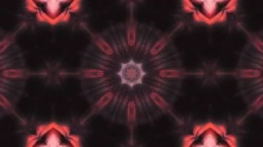 Soyut renkli Kaleidoscope hareketi