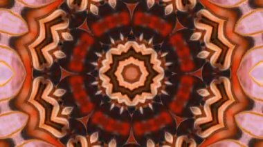 Soyut renkli Kaleidoscope hareketi