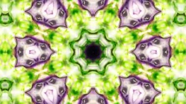 Soyut renkli Kaleidoscope hareketi