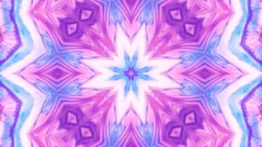 Soyut renkli Kaleidoscope hareketi