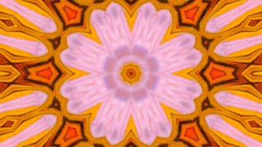 Soyut renkli Kaleidoscope hareketi