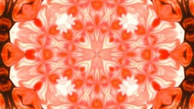Soyut renkli Kaleidoscope hareketi