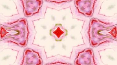 Soyut renkli Kaleidoscope hareketi
