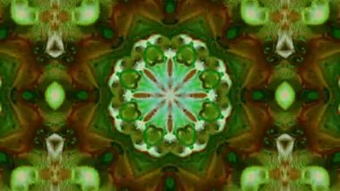 Soyut renkli Kaleidoscope hareketi