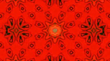 Soyut renkli Kaleidoscope hareketi